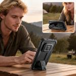 Carcasa Tech-Protect Kevlar Cam Plus compatibila cu Xiaomi Redmi Note 15 Pro 5G, Negru 4 - lerato.ro