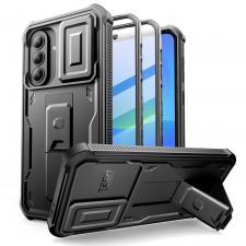 Huse Telefoane, Carcasa 360 grade Tech-Protect Kevlar Cam Plus compatibila cu Samsung Galaxy A36 / A37 5G, Negru, lerato.ro