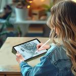 Husa Tech-Protect SmartCase Pen compatibila cu Xiaomi Pad 7 / 7 Pro /  8 / 8 Pro, 11.2 inch, Verde 11 - lerato.ro