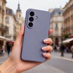 Husa flip cover Tech-Protect Smart Wallet compatibila cu Samsung Galaxy A57 5G, Mov 8 - lerato.ro