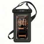 Husa waterproof universala Tech-Protect UWC7 pentru dispozitive 6.9 inch, IPX8, Negru 2 - lerato.ro