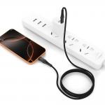 Cablu pentru incarcare si transfer de date Tech-Protect Ultraboost UB11T, 2x USB-C, 240W, 2A, 480 Mbps, 2m, Negru 5 - lerato.ro