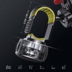 Suport universal bicicleta/moto Tech-Protect V6, Rotire 360 grade, Negru 11 - lerato.ro