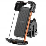 Suport universal bicicleta / motocicleta Tech-Protect V7, Rotire 360 grade, Negru 2 - lerato.ro