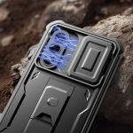 Carcasa 360 grade Tech-Protect Kevlar Cam Plus compatibila cu Samsung Galaxy A57 5G, Negru 3 - lerato.ro