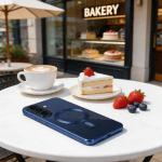 Carcasa Tech-Protect MagFlex cu MagSafe compatibila cu Samsung Galaxy A57 5G, Navy Blue 5 - lerato.ro