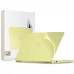 Carcasa laptop Tech-Protect SoftShell compatibila cu MacBook Neo 13 inch, Matte Citrus 3 - lerato.ro