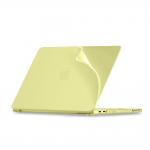 Carcasa laptop Tech-Protect SoftShell compatibila cu MacBook Neo 13 inch, Matte Citrus 2 - lerato.ro