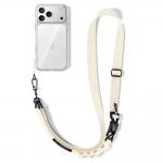 Snur pentru carcase TECH-PROTECT C9S Rope Crossbody, Ajustabil, Bej 6 - lerato.ro