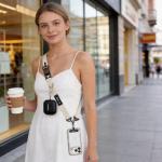 Snur pentru carcase TECH-PROTECT C9S Rope Crossbody, Ajustabil, Bej 7 - lerato.ro