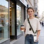Snur pentru carcase TECH-PROTECT C9S Rope Crossbody, Ajustabil, Verde 7 - lerato.ro