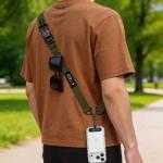 Snur pentru carcase TECH-PROTECT C9S Rope Crossbody, Ajustabil, Verde 8 - lerato.ro