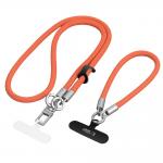 Snur pentru carcase 2-in-1 Tech-Protect C10S Rope Crossbody and Wrist, Portocaliu 2 - lerato.ro