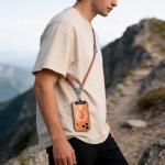 Snur pentru carcase 2-in-1 Tech-Protect C10S Rope Crossbody and Wrist, Portocaliu 7 - lerato.ro