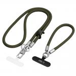 Snur pentru carcase 2-in-1 Tech-Protect C10S Rope Crossbody and Wrist, Olive Green 2 - lerato.ro