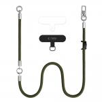 Snur pentru carcase 2-in-1 Tech-Protect C10S Rope Crossbody and Wrist, Olive Green 3 - lerato.ro