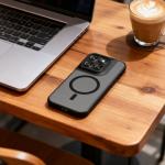 Carcasa Tech-Protect Magmat cu MagSafe compatibila cu Motorola Moto G67 / G77, Negru 4 - lerato.ro