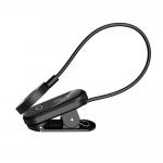 Lampa de citit Tech-Protect LL100, 2W, 25 lm, 3000K-6000K, Clema pentru prindere, Brat ajustabil, 300mAh, USB-C, Negru 5 - lerato.ro