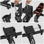 Suport universal bicicletaTech-Protect V5, Reglabil, Negru 7 - lerato.ro