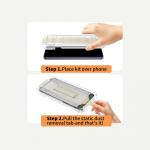 Folie sticla securizata Tech-Protect Quick Set AR Plus, Kit montare inclus, compatibile cu Samsung Galaxy S26 Plus, Negru 7 - lerato.ro