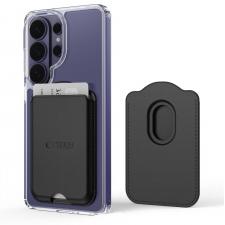 Fashion, Portofel Tech-Protect CH02 MagWallet, Compatibil MagSafe, Capacitate 3 carduri, Negru, lerato.ro