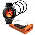 Set 3 folii protectie hibrid Tech-Protect Easy Set Flex Plus compatibil cu Xiaomi Watch 5, Negru 2 - lerato.ro
