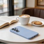 Carcasa Tech-Protect Silicone cu MagSafe compatibila cu Samsung Galaxy S26 Ultra, Albastru 7 - lerato.ro