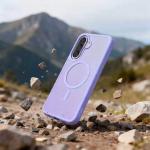 Carcasa Tech-Protect Magmat cu MagSafe compatibila cu Samsung Galaxy A57 5G, Transparent / Mov 8 - lerato.ro