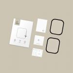 Set 2 folii protectie sticla hibrid Tech-Protect Glass Flex Plus compatibile cu Huawei Watch Fit 5 Pro, Negru 6 - lerato.ro