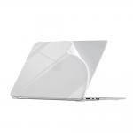 Carcasa laptop Tech-Protect SoftShell compatibila cu MacBook Air 13 inch 2023-2016, Transparent 2 - lerato.ro