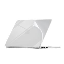 Carcasa laptop Tech-Protect SoftShell compatibila cu MacBook Air 13 inch 2023-2016, Transparent