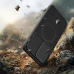 Carcasa Tech-Protect Kevlar Aura cu MagSafe compatibila cu Samsung Galaxy A57 5G, Negru / Portocaliu 7 - lerato.ro