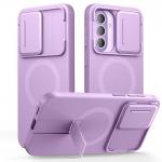 Carcasa Tech-Protect Kevlar Aura cu MagSafe compatibila cu Samsung Galaxy A57 5G, Violet 2 - lerato.ro