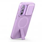 Carcasa Tech-Protect Kevlar Aura cu MagSafe compatibila cu Samsung Galaxy A57 5G, Violet 4 - lerato.ro
