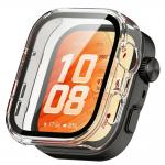 Carcasa cu protectie ecran Tech-Protect Defense compatibila cu Huawei Watch Fit 5 Pro, Transparent 2 - lerato.ro