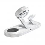 Statie de incarcare 3 in 1 Tech-Protect A51, Incarcare wireless 25W, USB-C, Alb 5 - lerato.ro