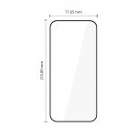 Set 2 folii sticla Tech-Protect Glass Fit Plus compatibile cu Xiaomi 17T, Negru 3 - lerato.ro