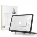 Carcasa laptop Tech-Protect Kevlar Pro compatibila cu MacBook Neo 13 inch, Negru / Transparent 3 - lerato.ro