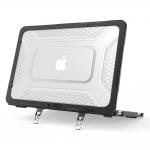 Carcasa laptop Tech-Protect Kevlar Pro compatibila cu MacBook Neo 13 inch, Negru / Transparent 2 - lerato.ro
