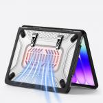 Carcasa laptop Tech-Protect Kevlar Pro compatibila cu MacBook Neo 13 inch, Negru / Transparent 9 - lerato.ro