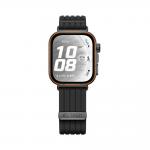 Curea Tech-Protect Nylon compatibila cu Huawei Watch Fit 3 / 4 / 4 Pro / 5 / 5 Pro, Negru 4 - lerato.ro