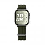 Curea Tech-Protect Nylon compatibila cu Huawei Watch Fit 3 / 4 / 4 Pro / 5 / 5 Pro, Military Green 4 - lerato.ro