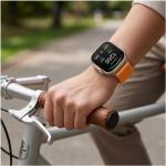 Curea Tech-Protect Nylon compatibila cu Huawei Watch Fit 3 / 4 / 4 Pro / 5 / 5 Pro, Portocaliu 6 - lerato.ro