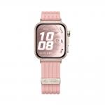 Curea Tech-Protect Nylon compatibila cu Huawei Watch Fit 3 / 4 / 4 Pro / 5 / 5 Pro, Roz 4 - lerato.ro