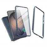 Carcasa cu protectie 360 grade Tech-Protect Kevlar cu MagSafe compatibila cu Samsung Galaxy S26 Ultra, Albastru 4 - lerato.ro