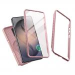 Carcasa cu protectie 360 grade Tech-Protect Kevlar cu MagSafe compatibila cu Samsung Galaxy S26 Ultra, Roz 4 - lerato.ro