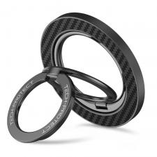 Suport universal pentru telefon Tech-Protect MMR800 Magnetic Ring, Compatibil Magsafe, Negru