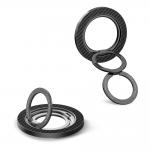 Suport universal pentru telefon Tech-Protect MMR800 Magnetic Ring, Compatibil Magsafe, Negru 6 - lerato.ro