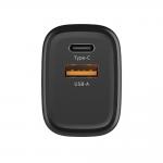 Incarcator retea Tech-Protect NCA65W-GAN, 65W, 3A, 1x USB-A, 1x USB-C, Quick Charging 3.0, Negru 5 - lerato.ro