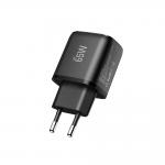 Incarcator retea Tech-Protect NCA65W-GAN, 65W, 3A, 1x USB-A, 1x USB-C, Quick Charging 3.0, Negru 6 - lerato.ro